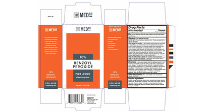FDA Labeling 111MedCo LLC 10% Benzoyl Peroxide Medicated Soap Bar